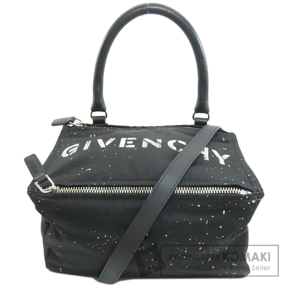 Givenchy Pandora Bag black white paint splatter